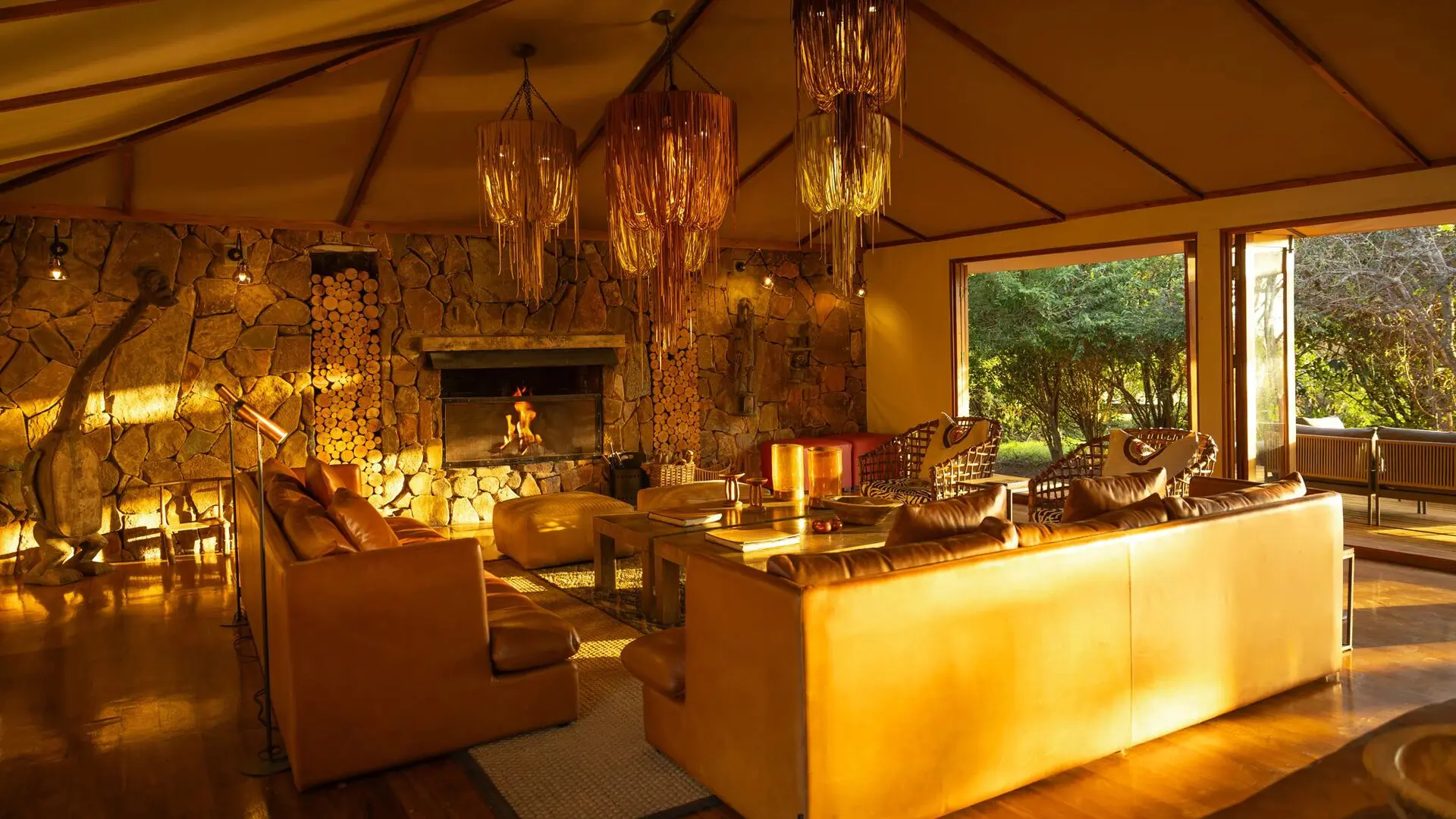 Sayari Camp lounge